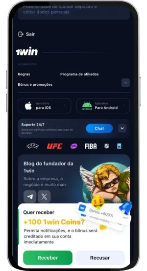 1 Win aplicação